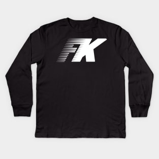 Fake Balance Parody of New Balance Kids Long Sleeve T-Shirt